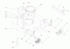 Rasenmäher 22242 - Toro Commercial Side-Discharge Lawnmower (SN: 250000001 - 250999999) (2005) Listas de piezas de repuesto y dibujos HOUSING ASSEMBLY