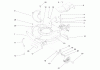 Rasenmäher 22243 - Toro Commercial Side-Discharge Lawnmower (SN: 270000001 - 270999999) (2007) Listas de piezas de repuesto y dibujos HOUSING ASSEMBLY