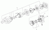 Compact Utility Attachments 22445 - Toro 40" Tiller, Dingo Compact Utility Loader (SN: 200000001 - 200999999) (2000) Listas de piezas de repuesto y dibujos HYDRAULIC MOTOR ASSEMBLY NO. 98-9084