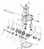 Rasenmäher 22261 - Toro Side Discharge Mower (SN: 200000001 - 200999999) (2000) Listas de piezas de repuesto y dibujos AXLE ASSEMBLY NO. 92-7869