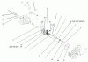 Rasenmäher 22261 - Toro Side Discharge Mower (SN: 210000001 - 210999999) (2001) Listas de piezas de repuesto y dibujos REAR AXLE ASSEMBLY
