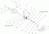 Rasenmäher 22261 - Toro Side Discharge Mower (SN: 9900001 - 9999999) (1999) Listas de piezas de repuesto y dibujos REAR AXLE ASSEMBLY