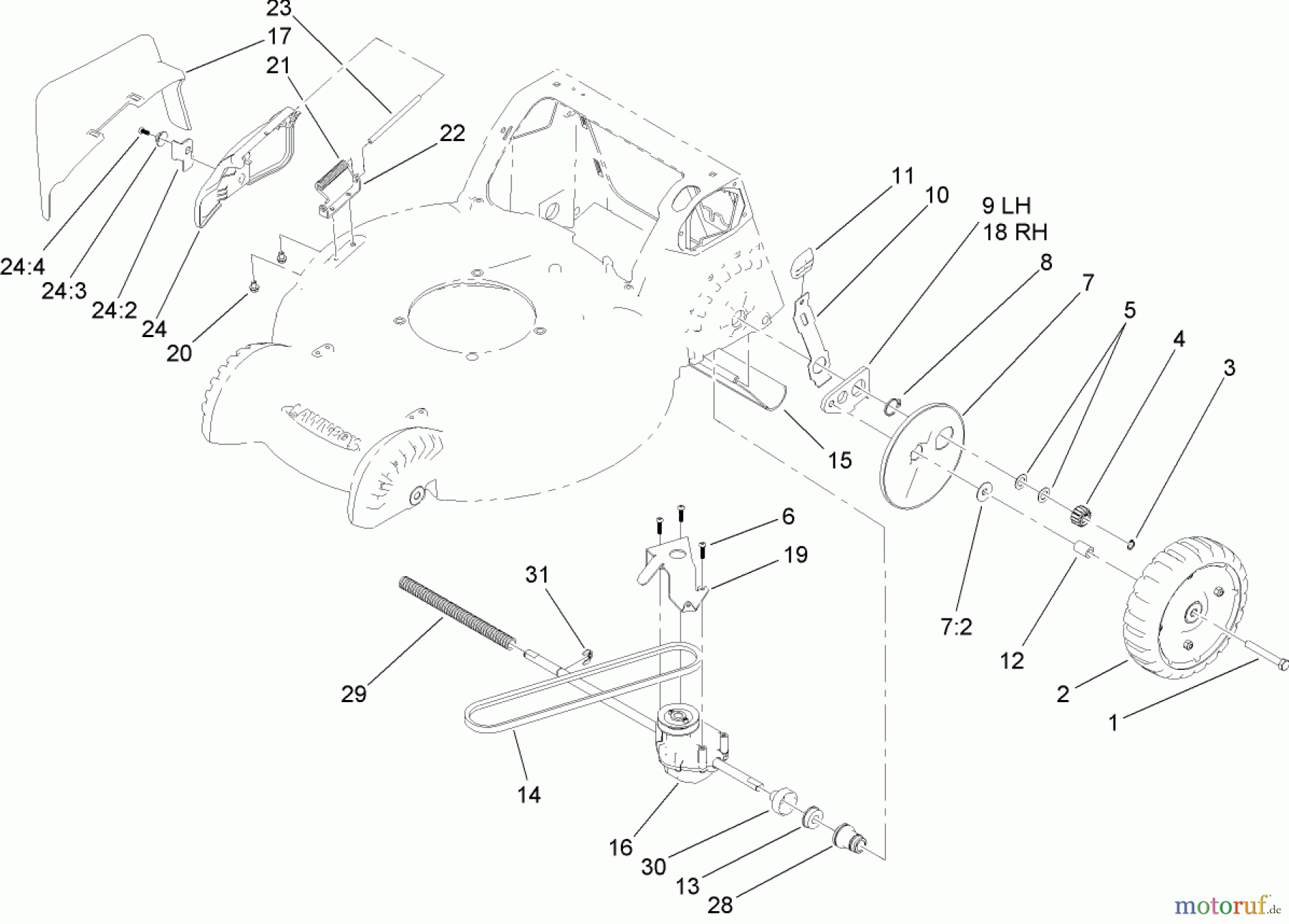  Rasenmäher 22271 - Toro 21