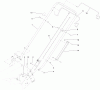 Rasenmäher 22290 - Toro 21" Heavy-Duty Recycler Walk-Behind Mower (SN: 314000001 - 314999999) (2014) Listas de piezas de repuesto y dibujos HANDLE ASSEMBLY