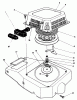 Rasenmäher 22510 - Toro Walk-Behind Mower (SN: 8000001 - 8999999) (1988) Listas de piezas de repuesto y dibujos RECOIL ASSEMBLY MODEL NO. VMH7