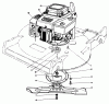 Rasenmäher 22621 - Toro Walk-Behind Mower (SN: 7000001 - 7999999) (1987) Listas de piezas de repuesto y dibujos ENGINE ASSEMBLY (MODEL NO. 22621)