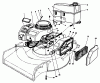 Rasenmäher 22580 - Toro Walk-Behind Mower (SN: 0000001 - 0999999) (1990) Listas de piezas de repuesto y dibujos ENGINE ASSEMBLY