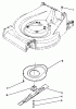 Rasenmäher 22581 - Toro Walk-Behind Mower (SN: 1000001 - 1999999) (1991) Listas de piezas de repuesto y dibujos BLADE & SHIELD ASSEMBLY