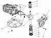 Rasenmäher 22581 - Toro Walk-Behind Mower (SN: 1000001 - 1999999) (1991) Listas de piezas de repuesto y dibujos CRANKSHAFT ASSEMBLY (MODEL NO. 47PL0-3)