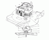 Rasenmäher 22621 - Toro Walk-Behind Mower (SN: 0000001 - 0999999) (1990) Listas de piezas de repuesto y dibujos ENGINE ASSEMBLY