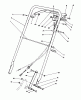 Rasenmäher 22622 - Toro Walk-Behind Mower (SN: 0000001 - 0999999) (1990) Listas de piezas de repuesto y dibujos HANDLE ASSEMBLY