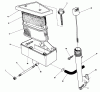 Rasenmäher 22621 - Toro Walk-Behind Mower (SN: 1000001 - 1999999) (1991) Listas de piezas de repuesto y dibujos AIR CLEANER (ENGINE MODEL NO. VML0-4)