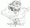 Rasenmäher 22622 - Toro Walk-Behind Mower (SN: 2000001 - 2999999) (1992) Listas de piezas de repuesto y dibujos ENGINE ASSEMBLY