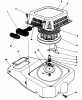 Rasenmäher 22621 - Toro Walk-Behind Mower (SN: 8000001 - 8999999) (1988) Listas de piezas de repuesto y dibujos ENGINE ASSEMBLY MODEL NO. VMH-7 #1