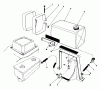 Rasenmäher 22621C - Toro Walk-Behind Mower (SN: 9000001 - 9999999) (1989) Listas de piezas de repuesto y dibujos GAS TANK ASSEMBLY