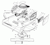 Rasenmäher 22700 - Toro Walk-Behind Mower (SN: 2000001 - 2999999) (1992) Listas de piezas de repuesto y dibujos ENGINE ASSEMBLY