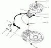 Rasenmäher 22700B - Toro 21" Side Discharge Mower (SN: 49000001 - 49999999) (1994) Listas de piezas de repuesto y dibujos IGNITION ASSEMBLY (MODEL NO. 47PP3-3)