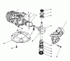 Rasenmäher 22700B - Toro Walk-Behind Mower (SN: 39000001 - 39999999) (1993) Listas de piezas de repuesto y dibujos CRANKSHAFT ASSEMBLY (MODEL NO. 47PN2-3)