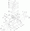 Compact Utility Attachments 22456 - Toro Snowthrower, Dingo Compact Utility Loader (SN: 240000001 - 240999999) (2004) Listas de piezas de repuesto y dibujos DISCHARGE CHUTE ASSEMBLY