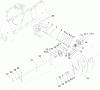 Compact Utility Attachments 22456 - Toro Snowthrower, Dingo Compact Utility Loader (SN: 260000001 - 260999999) (2006) Listas de piezas de repuesto y dibujos AUGER AND GEARCASE ASSEMBLY