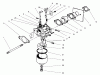 Rasenmäher 22701 - Toro Walk-Behind Mower (SN: 790000001 - 799999999) (1997) Listas de piezas de repuesto y dibujos CARBURETOR ASSEMBLY (MODEL 47PT6-3)