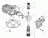 Rasenmäher 22701 - Toro Walk-Behind Mower (SN: 790000001 - 799999999) (1997) Listas de piezas de repuesto y dibujos CRANKSHAFT ASSEMBLY (MODEL NO. 47PT6-3)