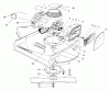 Rasenmäher 22701 - Toro Walk-Behind Mower (SN: 790000001 - 799999999) (1997) Listas de piezas de repuesto y dibujos ENGINE ASSEMBLY