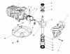 Rasenmäher 22710C - Toro Walk-Behind Mower (SN: 9900001 - 9999999) (1989) Listas de piezas de repuesto y dibujos ENGINE ASSEMBLY MODEL NO. 47PJ8 #1