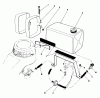 Rasenmäher 22710C - Toro Walk-Behind Mower (SN: 9900001 - 9999999) (1989) Listas de piezas de repuesto y dibujos GAS TANK ASSEMBLY