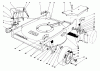 Rasenmäher 22710C - Toro Walk-Behind Mower (SN: 9900001 - 9999999) (1989) Listas de piezas de repuesto y dibujos HOUSING ASSEMBLY