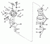 Rasenmäher 23000 - Toro Whirlwind Walk-Behind Mower (SN: 1000001 - 1999999) (1971) Listas de piezas de repuesto y dibujos CARBURETOR NO. 631115