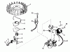 Rasenmäher 23000 - Toro Whirlwind Walk-Behind Mower (SN: 0000001 - 0999999) (1970) Listas de piezas de repuesto y dibujos MAGNETO NO. 610689A