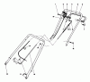 Rasenmäher 23158 - Toro Walk-Behind Mower (SN: 8000001 - 8999999) (1978) Listas de piezas de repuesto y dibujos HANDLE ASSEMBLY