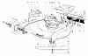 Rasenmäher 23177 - Toro Walk-Behind Mower (SN: 7000001 - 7999999) (1977) Listas de piezas de repuesto y dibujos HOUSING ASSEMBLY