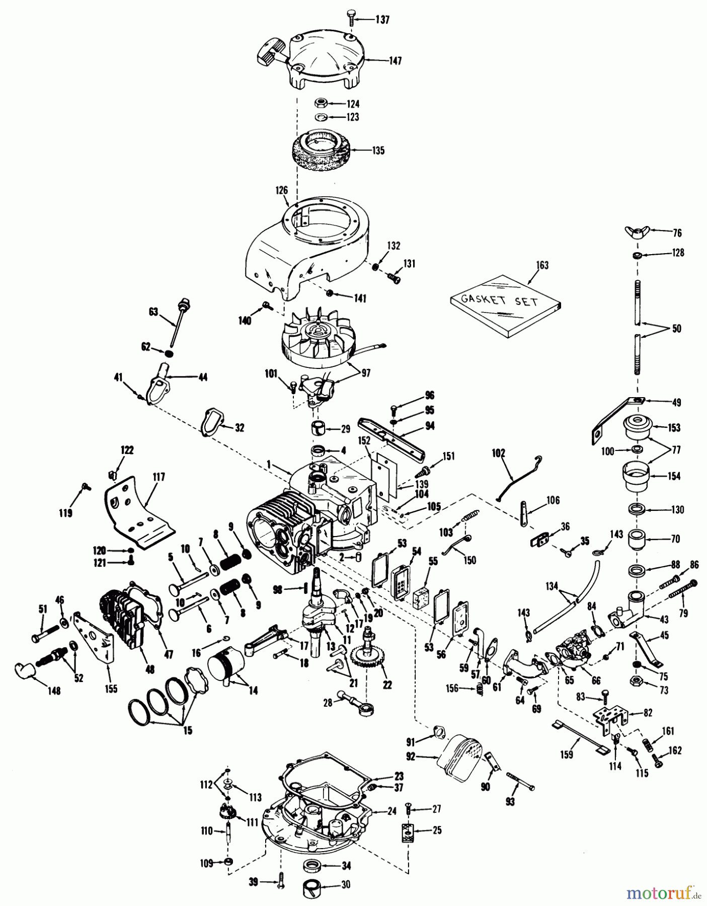  Rasenmäher 23300 - Toro Walk-Behind Mower (SN: 5000001 - 5999999) (1965) 25