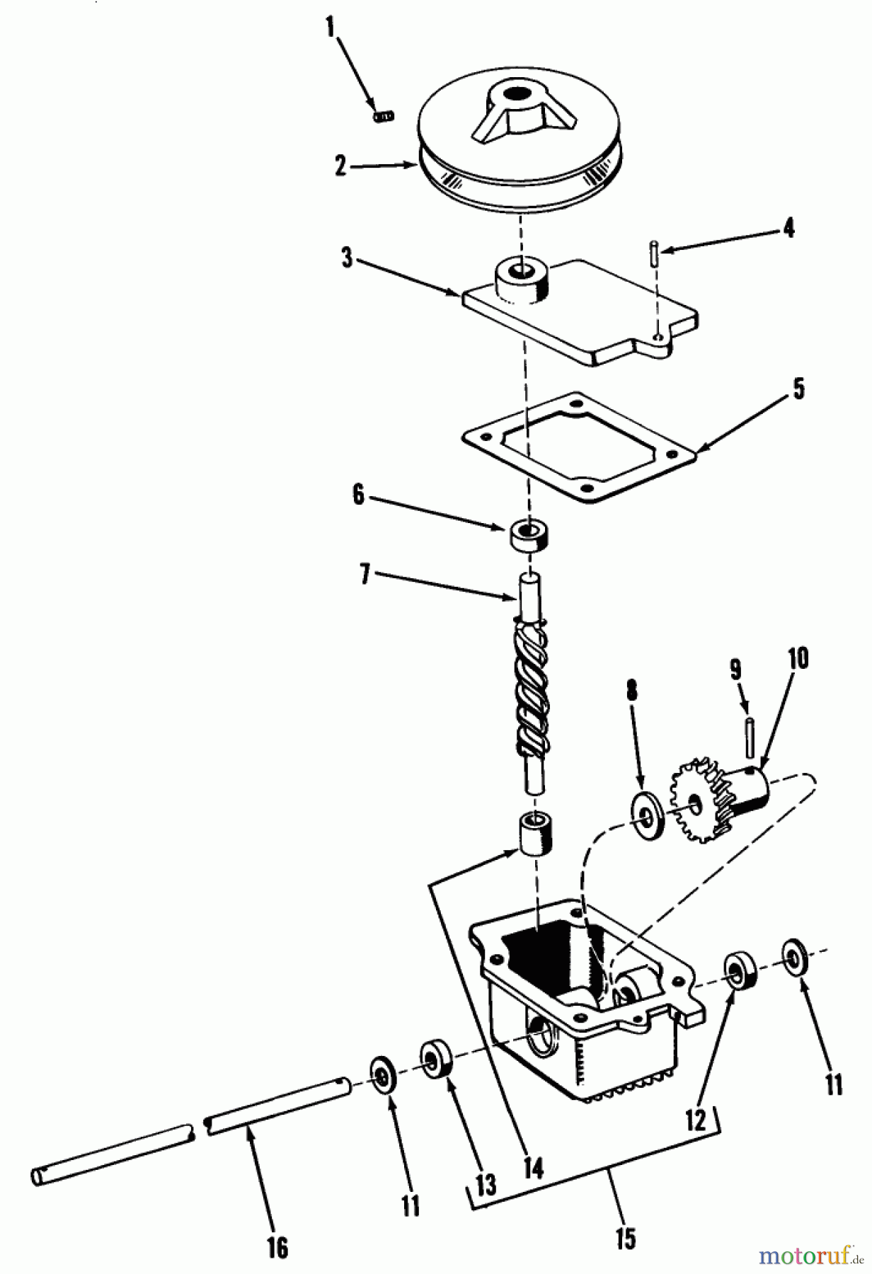  Rasenmäher 23300 - Toro Walk-Behind Mower (SN: 5000001 - 5999999) (1965) 25