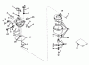 Rasenmäher 23201 - Toro Whirlwind Walk-Behind Mower (SN: 0000001 - 0999999) (1970) Listas de piezas de repuesto y dibujos CARBURETOR MODEL NO. 631115 PARTS LIST