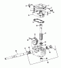 Rasenmäher 23205 - Toro Whirlwind Walk-Behind Mower (SN: 5000001 - 5999999) (1975) Listas de piezas de repuesto y dibujos GEAR CASE ASSEMBLY