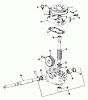 Rasenmäher 23267 - Toro Walk-Behind Mower (SN: 9000001 - 9999999) (1979) Listas de piezas de repuesto y dibujos GEAR CASE ASSEMBLY