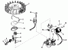 Rasenmäher 23267 - Toro Walk-Behind Mower (SN: 9000001 - 9999999) (1979) Listas de piezas de repuesto y dibujos MAGNETO MODEL NO. 610689A