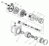 Compact Utility Attachments 22459 - Toro Trencher Head, Dingo Compact Utility Loader (SN: 230000001 - 230999999) (2003) Listas de piezas de repuesto y dibujos HYDRAULIC MOTOR ASSEMBLY NO. 104-1946
