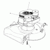 Rasenmäher 23307 - Toro 21" Hevi-Duty Walk-Behind Mower (SN: 8000001 - 8999999) (1978) Listas de piezas de repuesto y dibujos ENGINE ASSEMBLY