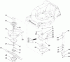 Rasenmäher 455E - Toro 21" Heavy-Duty Walk-Behind Rotary Mower (SN: 290000001 - 290999999) (2009) Listas de piezas de repuesto y dibujos BLADE BRAKE CLUTCH ASSEMBLY