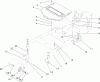 Rasenmäher für Großflächen 30031 - Toro Commercial 91cm Walk-Behind Mower, 15HP, T-Bar, Gear Drive, TURBO FORCE Cutting Unit (SN: 280000001 - 280999999) (2008) Listas de piezas de repuesto y dibujos CARRIER FRAME ASSEMBLY