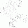 Rasenmäher für Großflächen 30071 - Toro Commercial 91cm Walk-Behind Mower, 16HP, T-Bar, Hydro Drive, TURBO FORCE Cutting Unit (SN: 311000001 - 311999999) (2011) Listas de piezas de repuesto y dibujos GROUND DRIVE ASSEMBLY