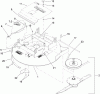 Rasenmäher für Großflächen 30092 - Toro Commercial Walk-Behind Mower, Floating Deck, T-Bar, Gear Drive, 32" Cutting Unit (SN: 290000001 - 290001000) (2009) Listas de piezas de repuesto y dibujos DECK ASSEMBLY