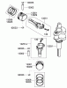 Rasenmäher für Großflächen 30092 - Toro Commercial Walk-Behind Mower, Floating Deck, T-Bar, Gear Drive, 32" Cutting Unit (SN: 310000001 - 310999999) (2010) Listas de piezas de repuesto y dibujos PISTON AND CRANKSHAFT ASSEMBLY KAWASAKI FH430V-BS35