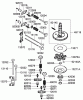 Rasenmäher für Großflächen 30092 - Toro Commercial Walk-Behind Mower, Floating Deck, T-Bar, Gear Drive, 32" Cutting Unit (SN: 310000001 - 310999999) (2010) Listas de piezas de repuesto y dibujos VALVE AND CAMSHAFT ASSEMBLY KAWASAKI FH430V-BS35