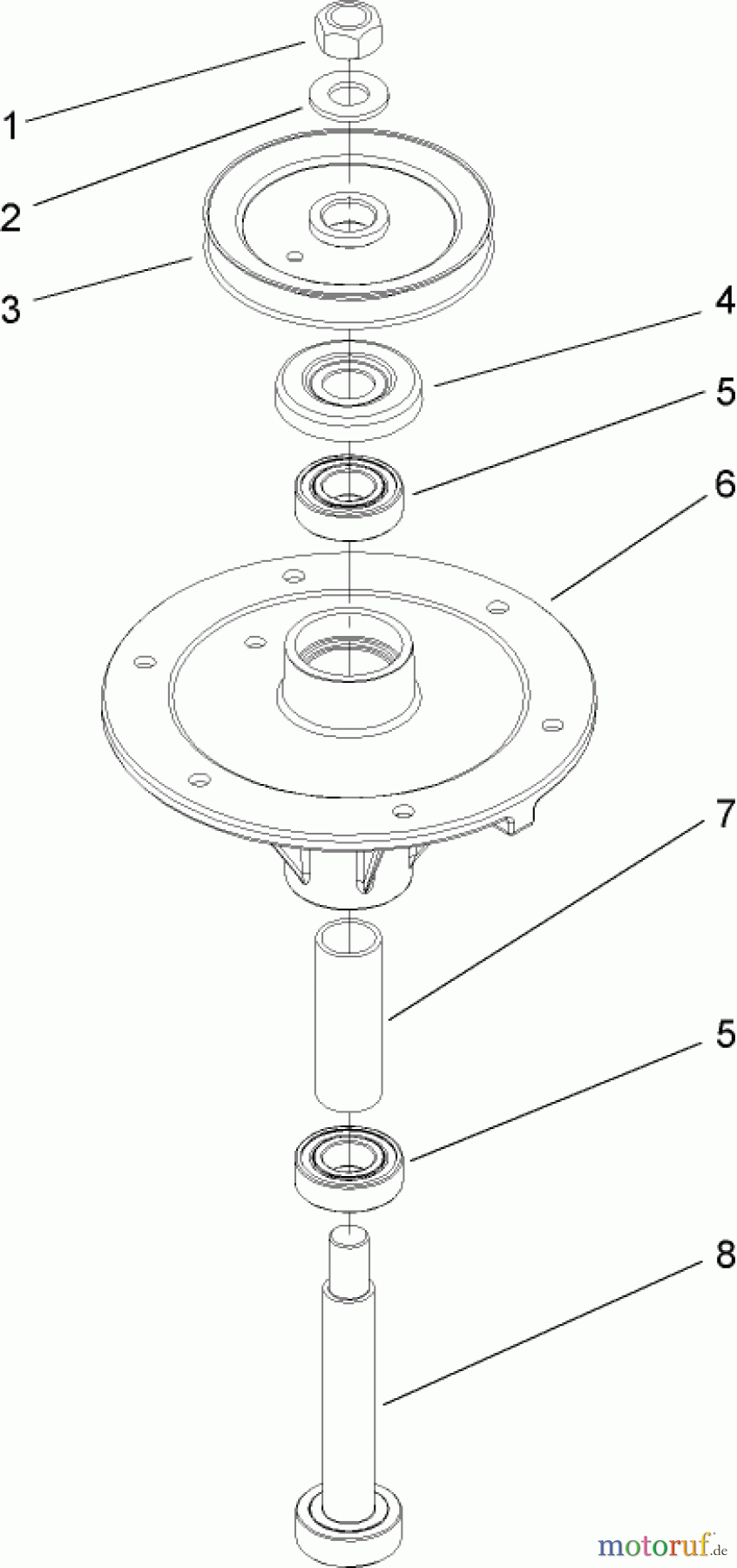  Rasenmäher für Großflächen 30098 - Toro Commercial 48