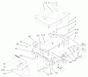 Rasenmäher für Großflächen 30171 - Toro Mid-Size ProLine Mower, Gear Drive, 12.5 hp, 32" Side Discharge Deck (SN: 230000001 - 230005000) (2003) Listas de piezas de repuesto y dibujos DECK ASSEMBLY